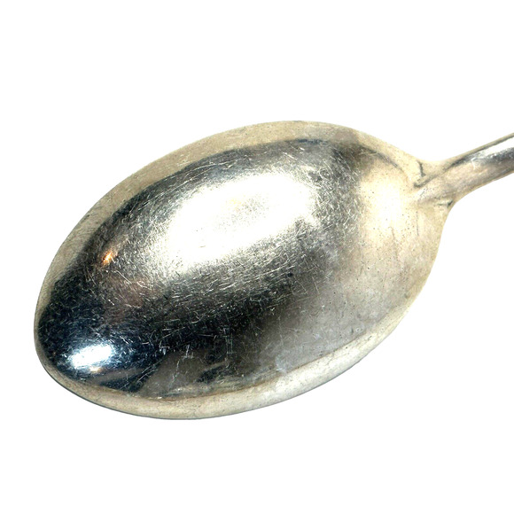 Unique 14" Hand Forged Turkey Serving Spoon Pewter Turkey Head Handle - Picture 6 of 7